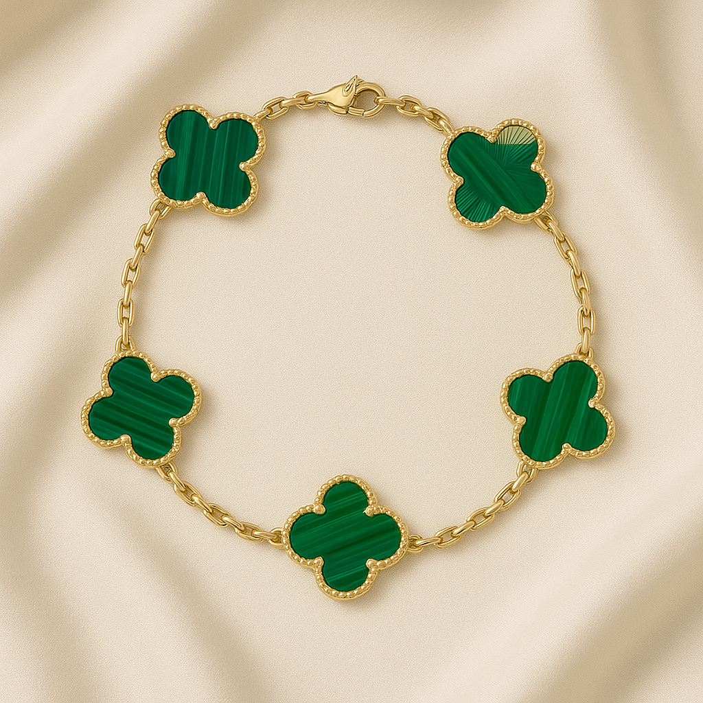 Clover Bracelet Green