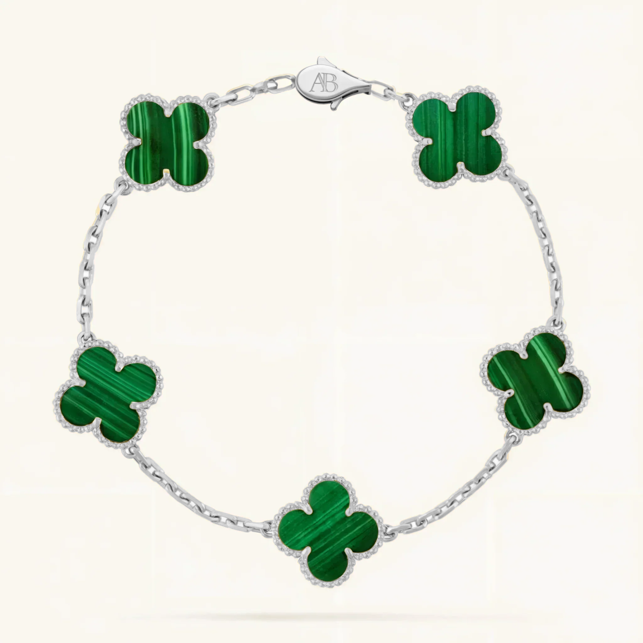 Clover Bracelet Green